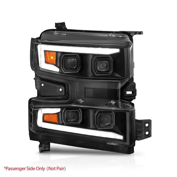 Anzo Projector Headlights for 2019 to 2021 Chevrolet Silverado 1500 with Halogen Headlights, Not Trail Boss - image 12