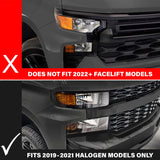Anzo Projector Headlights for 2019 to 2021 Chevrolet Silverado 1500 with Halogen Headlights, Not Trail Boss - image 16