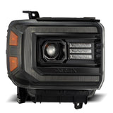 AlphaRex LUXX-Series LED Projector Headlights for 2014 to 2018 GMC Sierra 1500, 2500HD and 3500HD - image 2