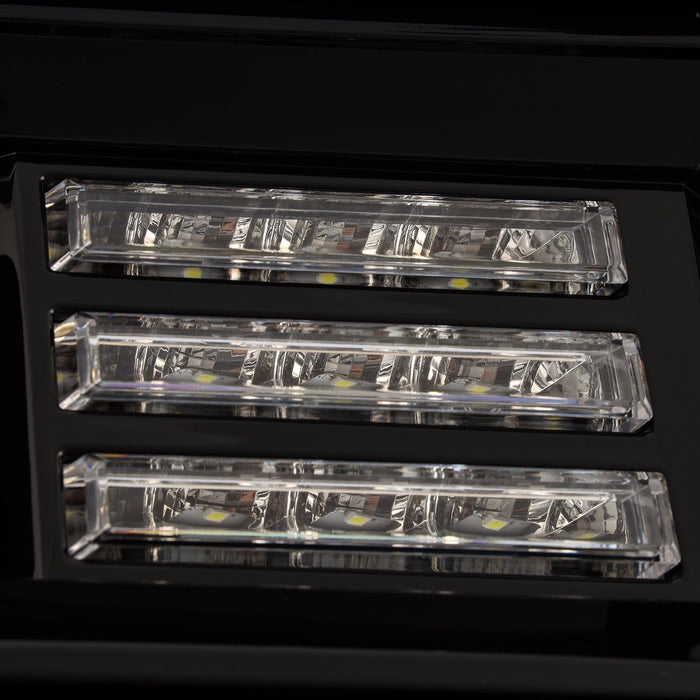 AlphaRex LUXX-Series LED Projector Headlights for 2014 to 2018 GMC Sierra 1500, 2500HD and 3500HD - image 4