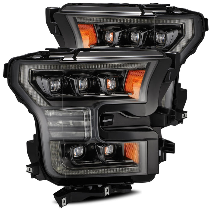 AlphaRex NOVA-Series LED Projector Headlights for 2015 to 2017 Ford F-150 and 2017 to 2020 F-150 Raptor - image 1