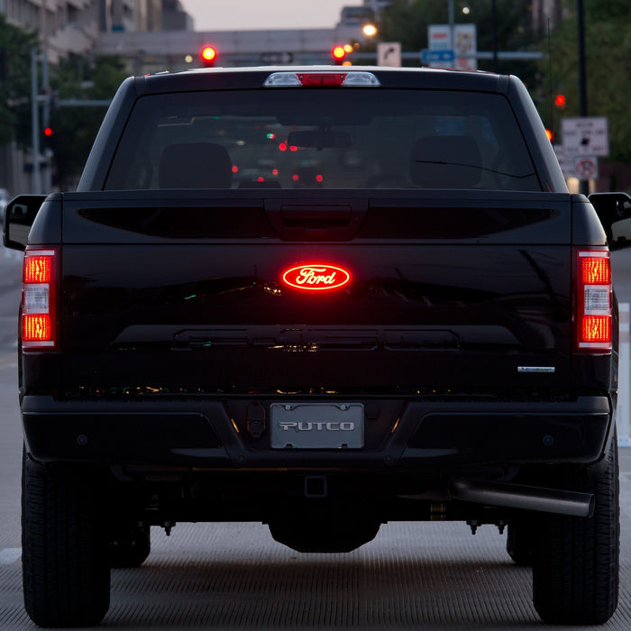 Putco Luminix Light Up LED Tailgate Emblem for 2015-2027 Ford F-150 & 2023-2027 F-250, F-350 & F-450 - image 6