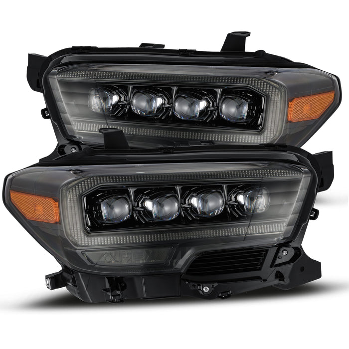 AlphaRex NOVA-Series LED Projector Headlights for 2016 to 2020 Toyota Tacoma TRD with Halogen Projector Headlights - image 1