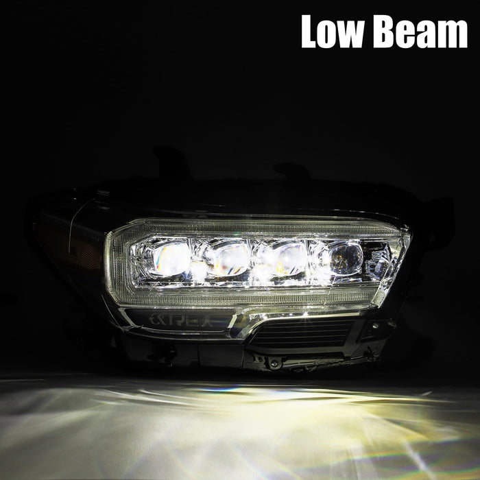 AlphaRex NOVA-Series LED Projector Headlights for 2016 to 2020 Toyota Tacoma TRD with Halogen Projector Headlights - image 7