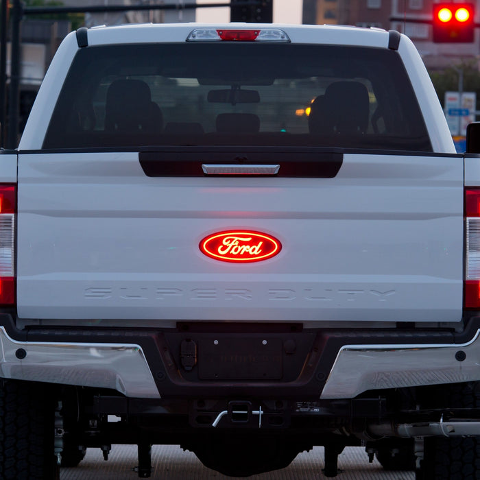 Putco Luminix Light Up LED Tailgate Emblem for 2017-2019 Ford F-250, F-350 & F-450 Super Duty - image 3
