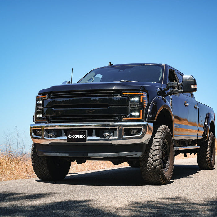 AlphaRex NOVA-Series LED Projector Headlights Kit with Wiring Converter for 2017 to 2019 Ford Super Duty with Factory LED Headlights - image 3