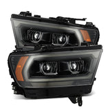 AlphaRex LUXX-Series LED Projector Headlights for 2019 to 2024 RAM 1500 with Halogen Headlights - image 1