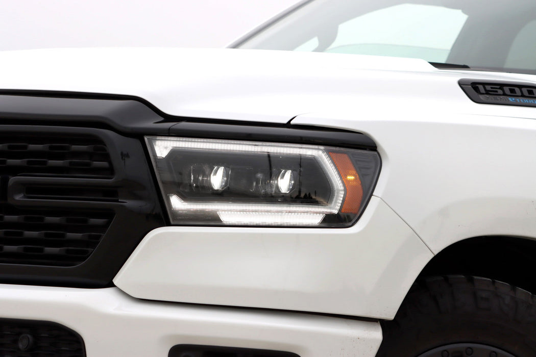 AlphaRex LUXX-Series LED Projector Headlights for 2019 to 2024 RAM 1500 with Halogen Headlights - image 4
