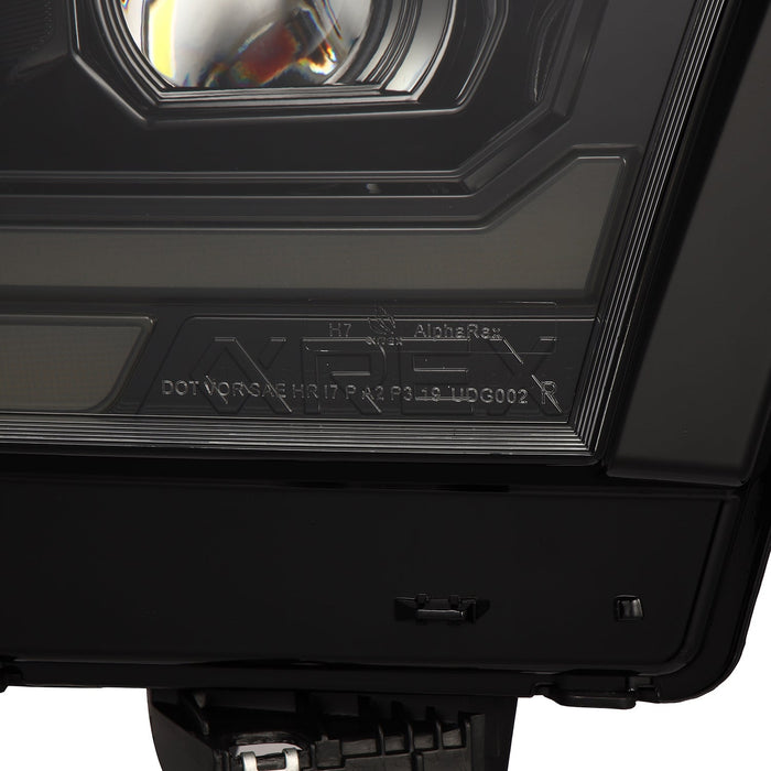 AlphaRex LUXX-Series LED Projector Headlights for 2019 to 2024 RAM 1500 with Halogen Headlights - image 16