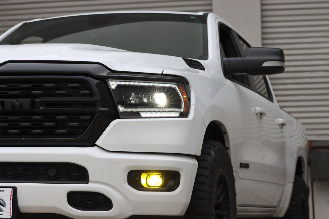 AlphaRex LUXX-Series LED Projector Headlights for 2019 to 2024 RAM 1500 with Halogen Headlights - image 5