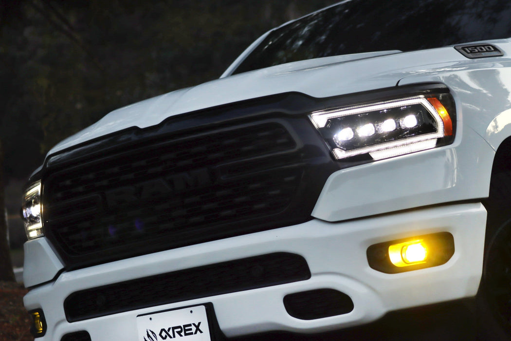 AlphaRex NOVA-Series LED Projector Headlights Kit with Wiring Converter for 2019 to 2020 RAM 1500 with Factory LED Headlights - image 3