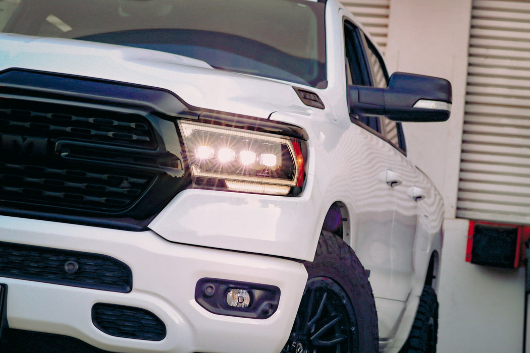 AlphaRex NOVA-Series LED Projector Headlights for 2019 to 2024 RAM 1500 with Halogen Headlights - image 5