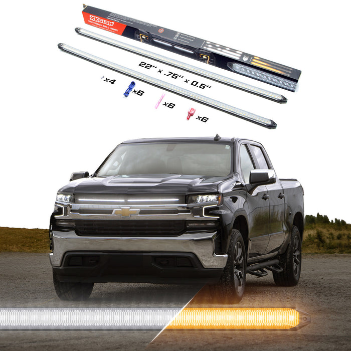 XK Glow Switchback LED Grille Light Bar - image 3