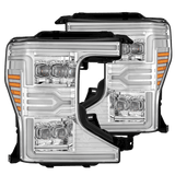 AlphaRex NOVA-Series LED Projector Headlights for 2020 to 2022 Ford Super Duty with Halogen Headlights - image 1