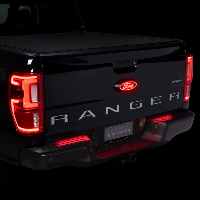 Putco Luminix Light Up LED Tailgate Emblem for 2019-2023 Ford Ranger - image 5