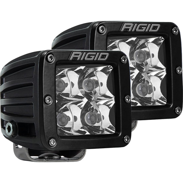 Rigid Industries A-Pillar Ditch Light Kit with D-Series PRO Spot Pods for 2019 to 2026 RAM 2500/3500: a D-Series PRO spot pod pair
