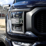 AlphaRex LUXX-Series LED Projector Headlights Kit with Converter for 2021 to 2023 Ford F-150 and F-150 Raptor with Factory LED Projector Headlights - image 3