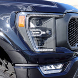 AlphaRex LUXX-Series LED Projector Headlights Kit with Converter for 2021 to 2023 Ford F-150 and F-150 Raptor with Factory LED Projector Headlights - image 5