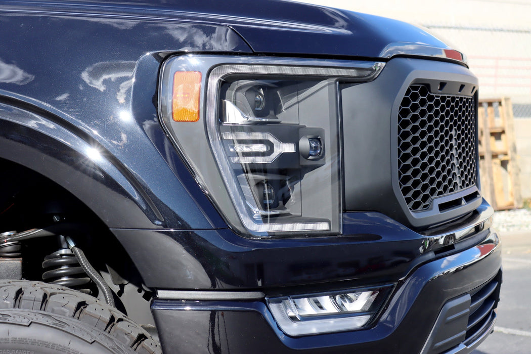 AlphaRex LUXX-Series LED Projector Headlights Kit with Wiring Converter for 2021 to 2022 Ford F-150 with Factory LED Reflector Headlights - image 5