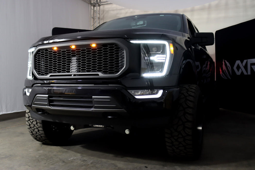 AlphaRex LUXX-Series LED Projector Headlights Kit with Converter for 2021 to 2023 Ford F-150 and F-150 Raptor with Factory LED Projector Headlights - image 4