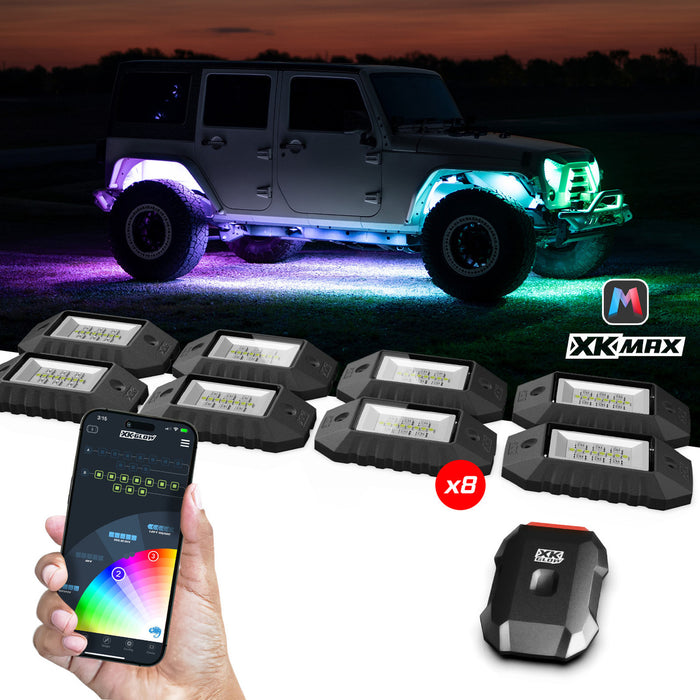 XK Glow XKmax RGBW LED Rock Light Kit - image 2