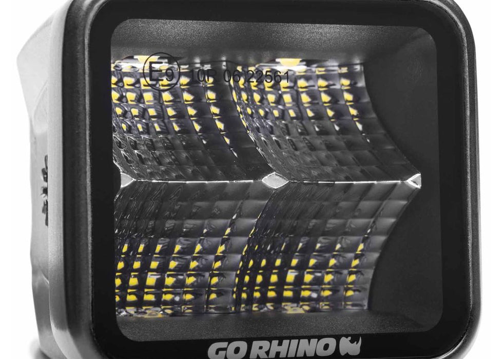 Go Rhino Xplor Blackout Series LED Cube Pod Lights - image 2