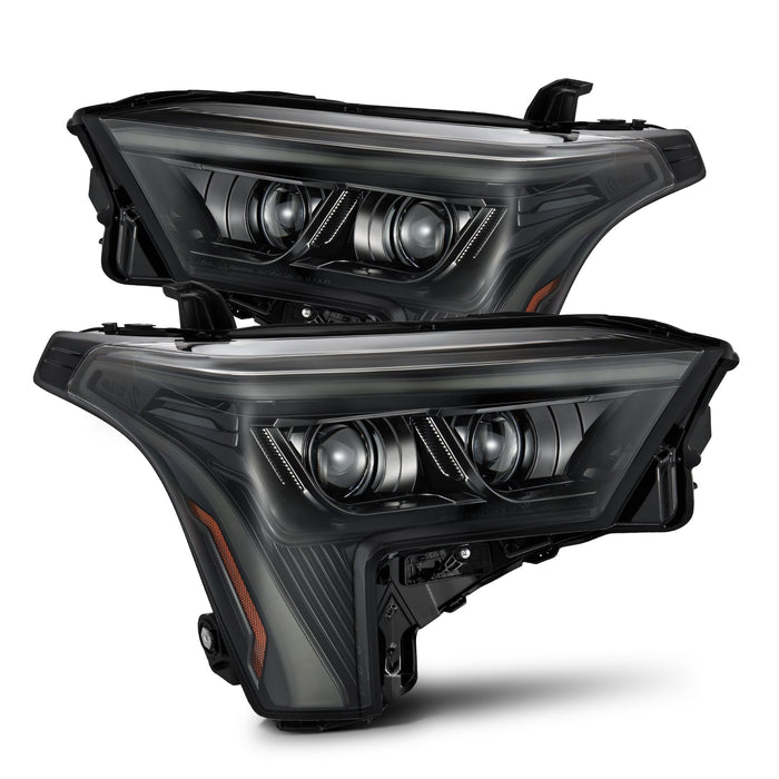 AlphaRex LUXX-Series LED Projector Headlights Kit with Wiring Converter for 2022 to 2026 Toyota Tundra with Factory LED Reflector Headlights - image 1