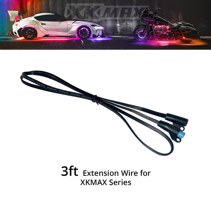 XK Glow XKmax 3-Pin LED Extension Wire - image 3