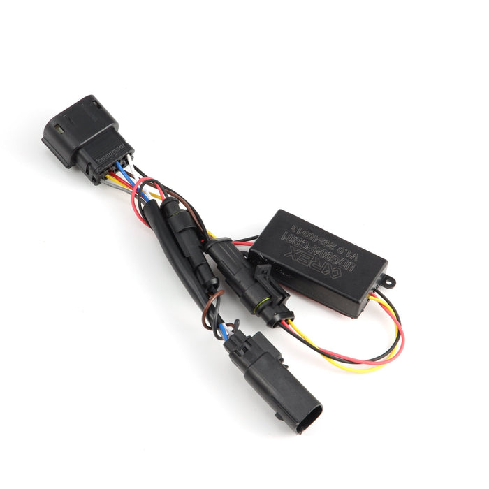 AlphaRex LUXX-Series Black-Red LED Tail Lights Kit with Converters for 2024 to 2026 Silverado 2500HD/3500HD with LED Tail Lights, Bottom Reverse - image 10