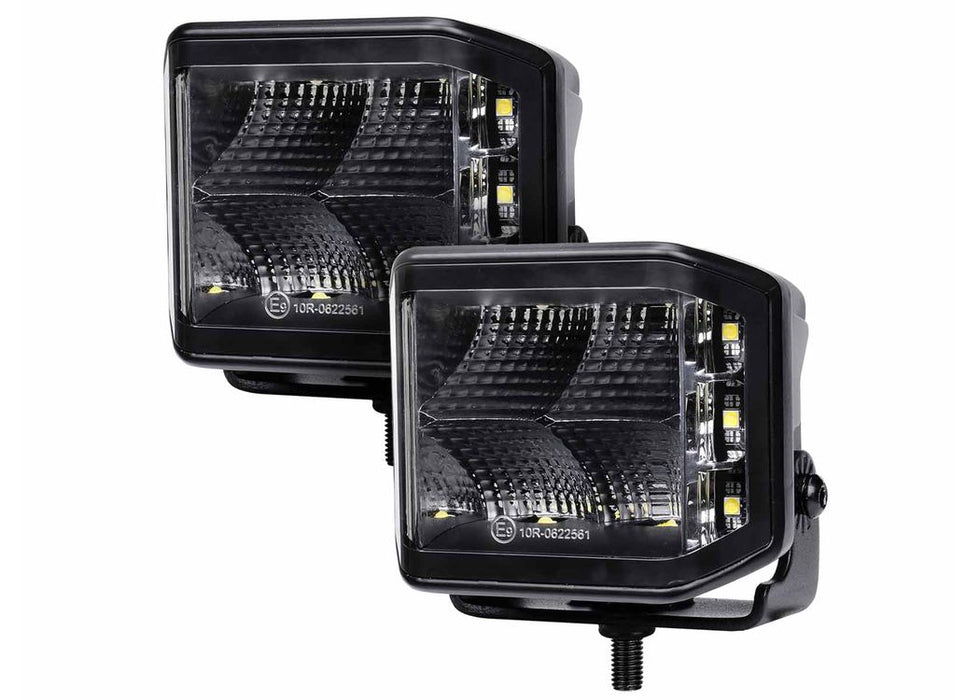 Go Rhino Xplor Blackout Series Sideline LED Pod Lights with Amber - image 13