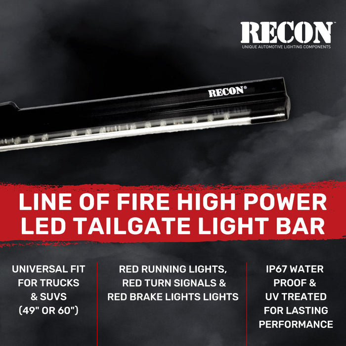 Recon Line of Fire 60 Inch LED Tailgate Light Bar - image 3