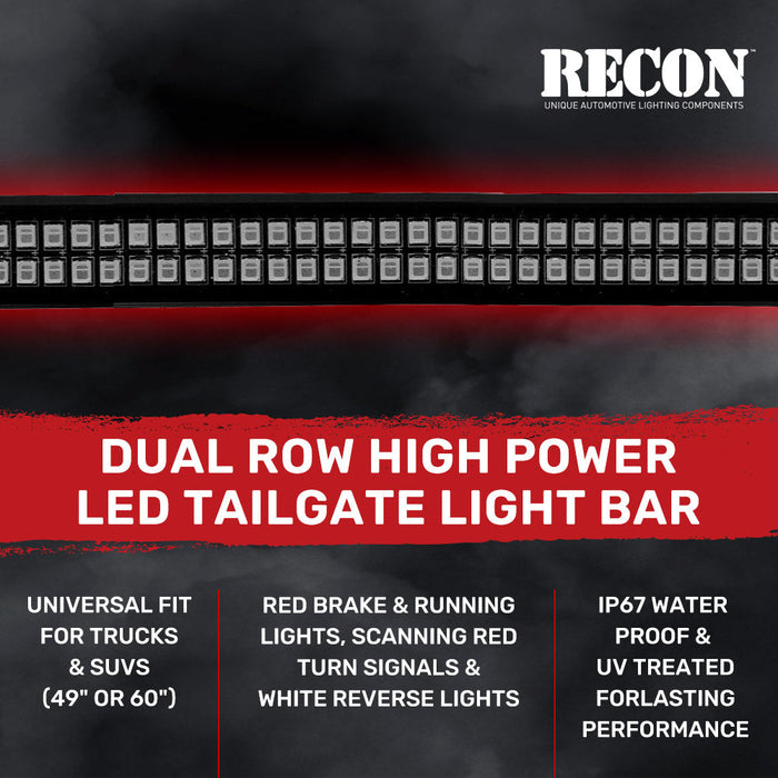 Recon Dual Row LED Tailgate Light Bar - image 6