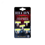 Recon Amber Xenon Cab Roof Lights Smoked Lens Kit with LED Cab Light Bulbs for 1999 to 2016 Ford F-250, F-350 & F-450 with Factory Cab Lights: LED cab light bulbs
