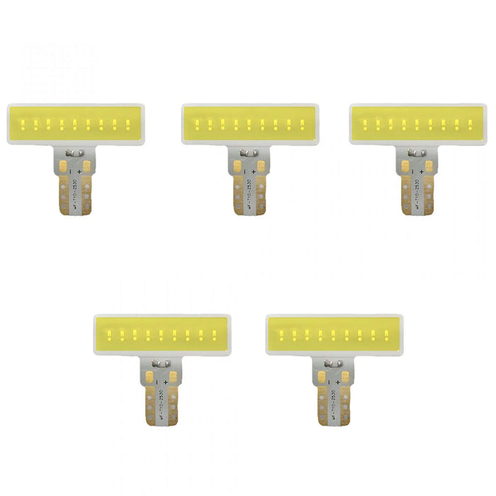 Recon Amber Xenon Cab Roof Lights Smoked Lens Kit with LED Cab Light Bulbs for 1999 to 2016 Ford F-250, F-350 & F-450 with Factory Cab Lights: LED cab light bulbs