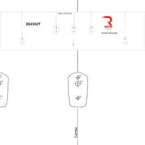 Recon Cab Roof Light Installation Template - image 4