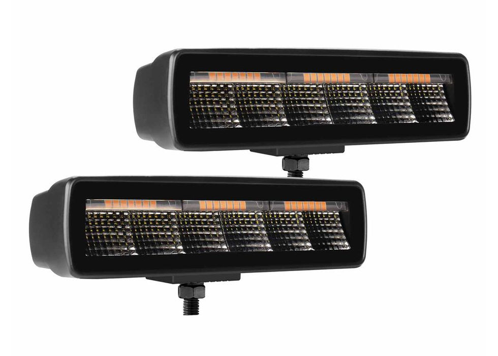 Go Rhino Xplor Blackout Series Sixline LED Pod Lights - image 11