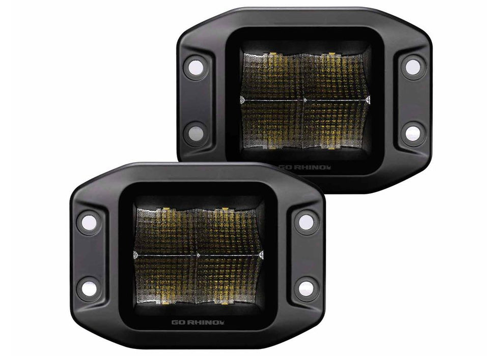 Go Rhino Xplor Blackout Series LED Cube Pod Lights - image 7