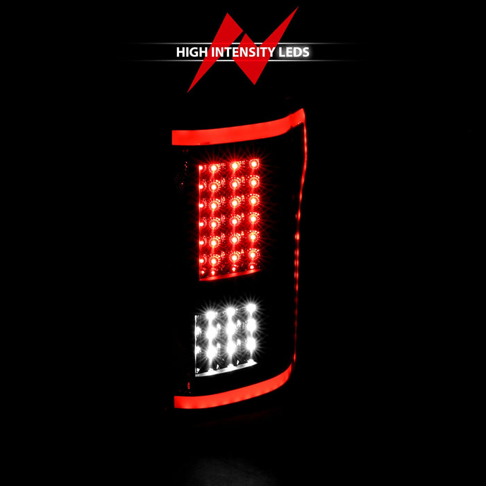 Anzo LED Tail Lights Kit with LED Third Brake Light for 2015 to 2017 Ford F-150 with Halogen Tail Lights, without BLIS - image 5