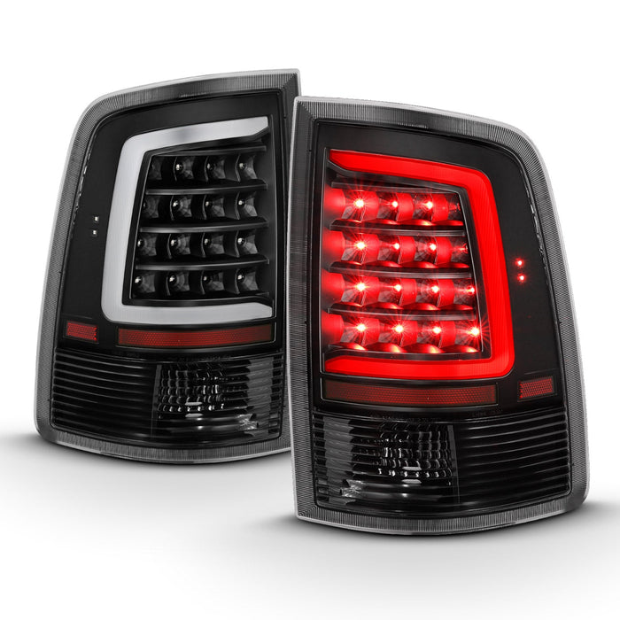 Anzo Full LED Crystal Headlights Kit with Sequential LED Tail Lights for 2009 to 2018 RAM 1500, 2500 & 3500 with Non-Projector Headlights - image 6