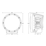Rigid Industries A-Pillar Ditch Light Kit for 2022 to 2026 Toyota Tundra - image 5