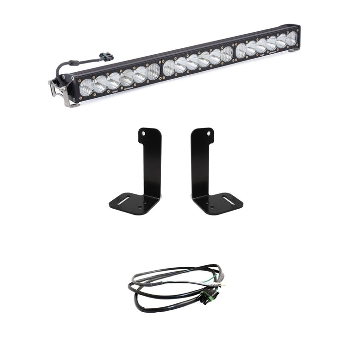 Baja Designs OnX6+ 30 Inch Upfitter Bumper LED Light Bar Kit for 2020 to 2026 Jeep Gladiator with Factory Plastic Bumper - image 1
