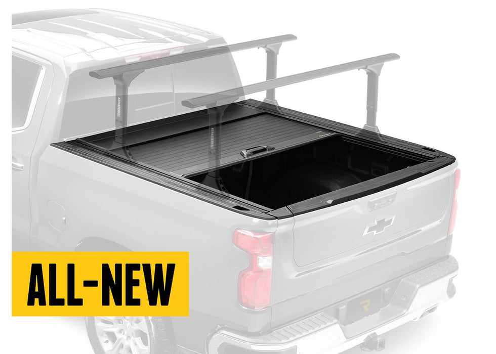 RealTruck FlushFit MRC-3000 Manual Retractable Tonneau Cover w/ T-Slot Rails - image 2