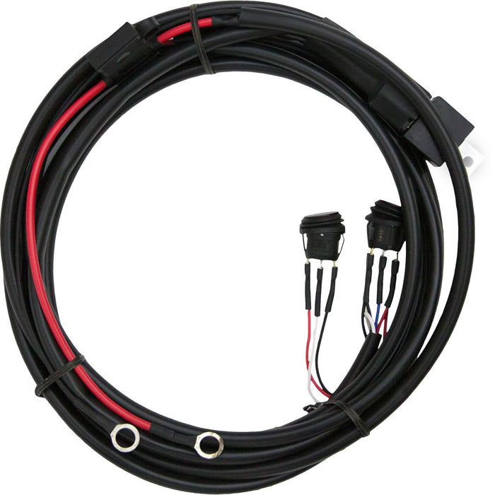 Rigid Industries Revolve 20 Inch LED Light Bar Kit with Amber Backlight and Wiring Harness: wiring harness