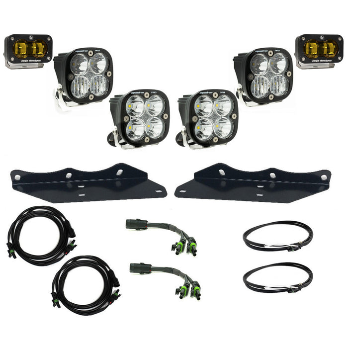 Baja Designs Squadron Pro & S2 SAE Pro Fog Pocket LED Light Kit for 2017 to 2020 Ford F-150 Raptor - image 1