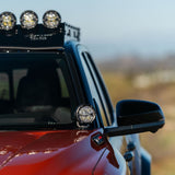 Rigid Industries A-Pillar Ditch Light Kit with D-Series PRO Spot Pods for 2024 to 2026 Toyota Tacoma: A-Pillar Light Mounts