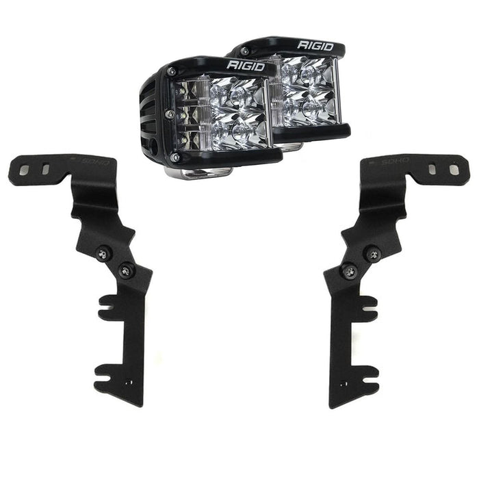 Rigid Industries A-Pillar Ditch Light Kit for 2023 to 2026 Chevrolet Colorado & GMC Canyon - image 3
