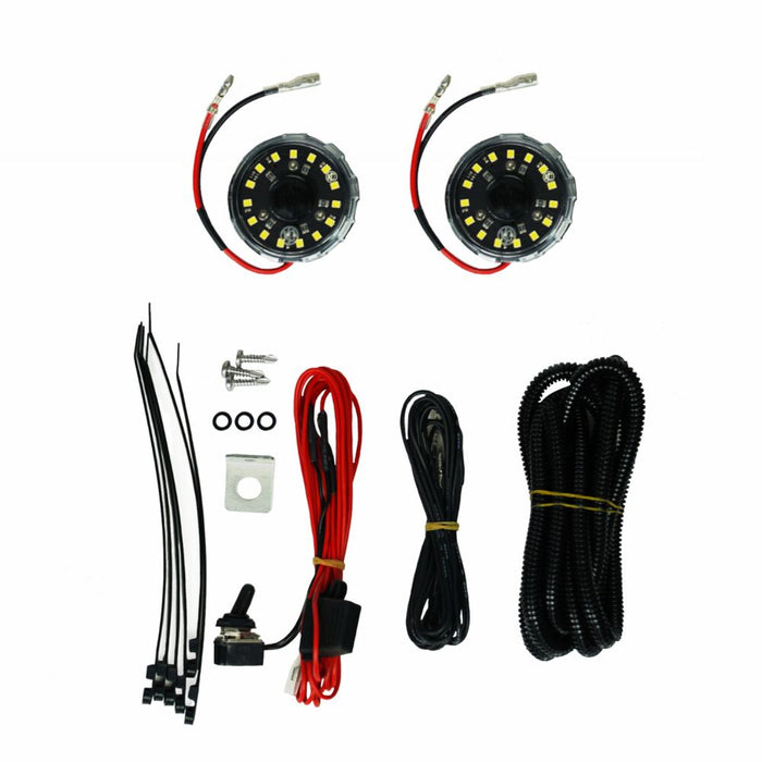 KC HiLiTES Cyclone V2 Under Hood LED Work Light Kit - image 1