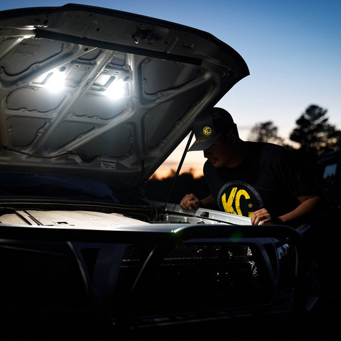 KC HiLiTES Cyclone V2 Under Hood LED Work Light Kit - image 3