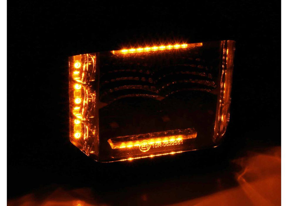 Go Rhino Xplor Blackout Series Sideline LED Pod Lights with Amber - image 9