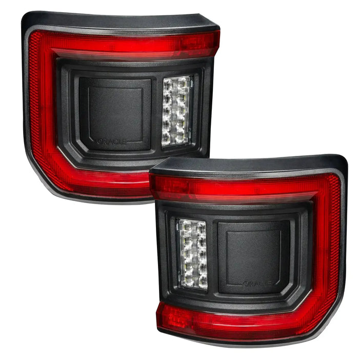 Oracle Lighting Racetrack LED Tailgate Panel Kit with Flush Mount LED Tail Lights for 2020 to 2026 Jeep Gladiator: flush mount tail lights